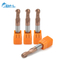 BFL Solid Carbide Ball Nose End Mill With Bronze Coating