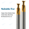 BFL Solid Carbide V-Bit dovetail End Mill Factory Price