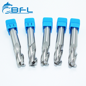 BFL Tungsten Carbide 3 Flute Roughing End Mills For Aluminum