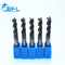 BFL Solid Carbide 3 Flute Aluminum New Design End Mill With DLC Coating