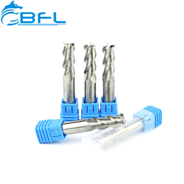 BFL Solid Carbide 3 Flute End Mills For Aluminum