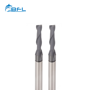 BFL Solid Carbide 2-flute flat end mill With Diamond-coating