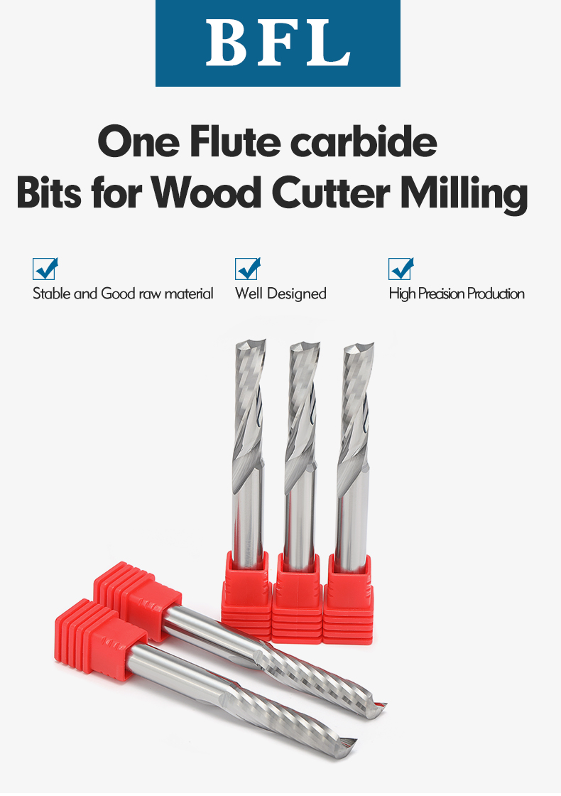 Uncoated Single Flute Cutter