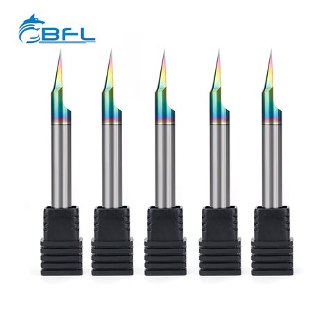 BFL Solid Carbide HRC45 HRC55 3.175 4mm Carbide Engrabing End Mill