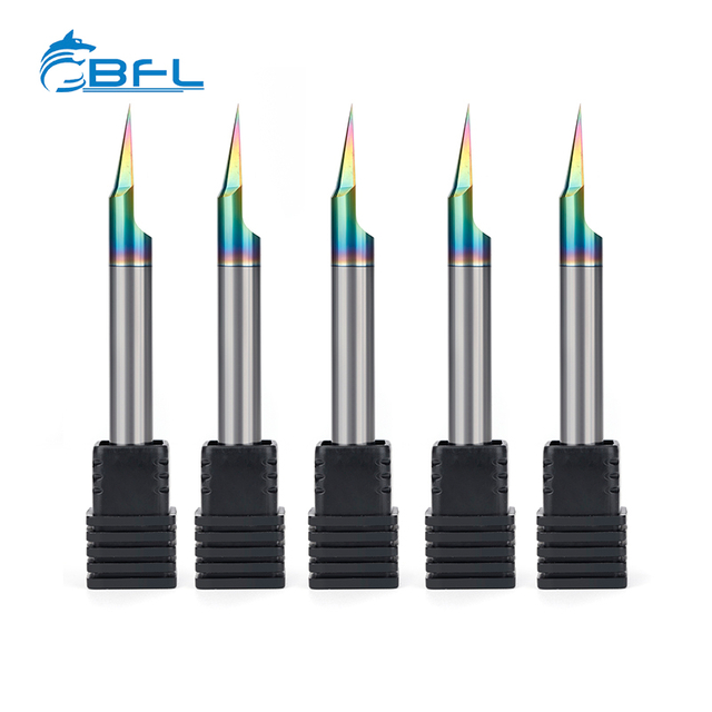 BFL Solid Carbide HRC45 HRC55 3.175 4mm Carbide Engrabing End Mill