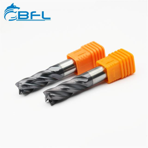 BFL High Hardness CNC Solid Carbide Square End Mills For Mould Steel