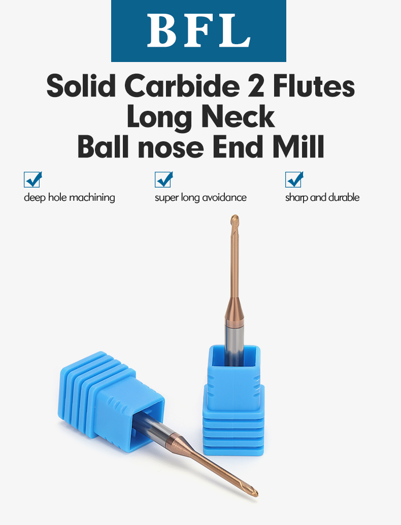 Gold Long-Neck Deep Groove Ball Knife