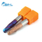 BFL Solid Carbide Ball Nose End Mill With Blue Coating