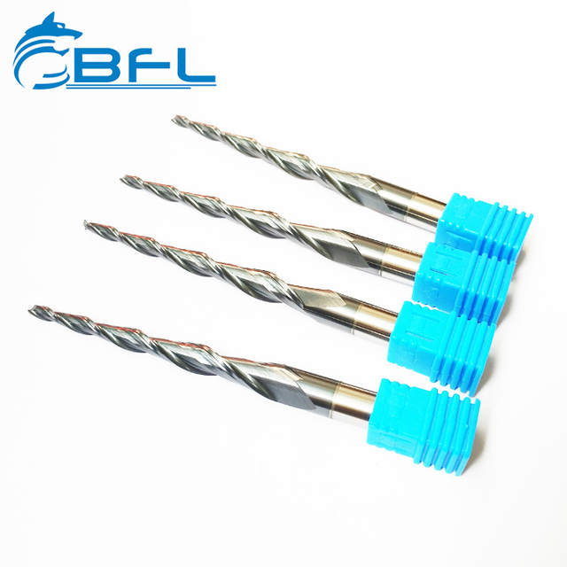 BFL Tungsten Carbide Tapered Ball Nose End Mills With Good Performance