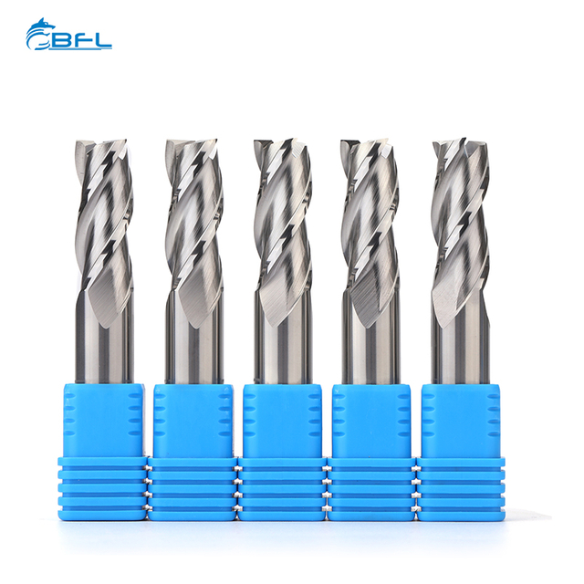 BFL Solid Carbide 3 Flute end mill for aluminum