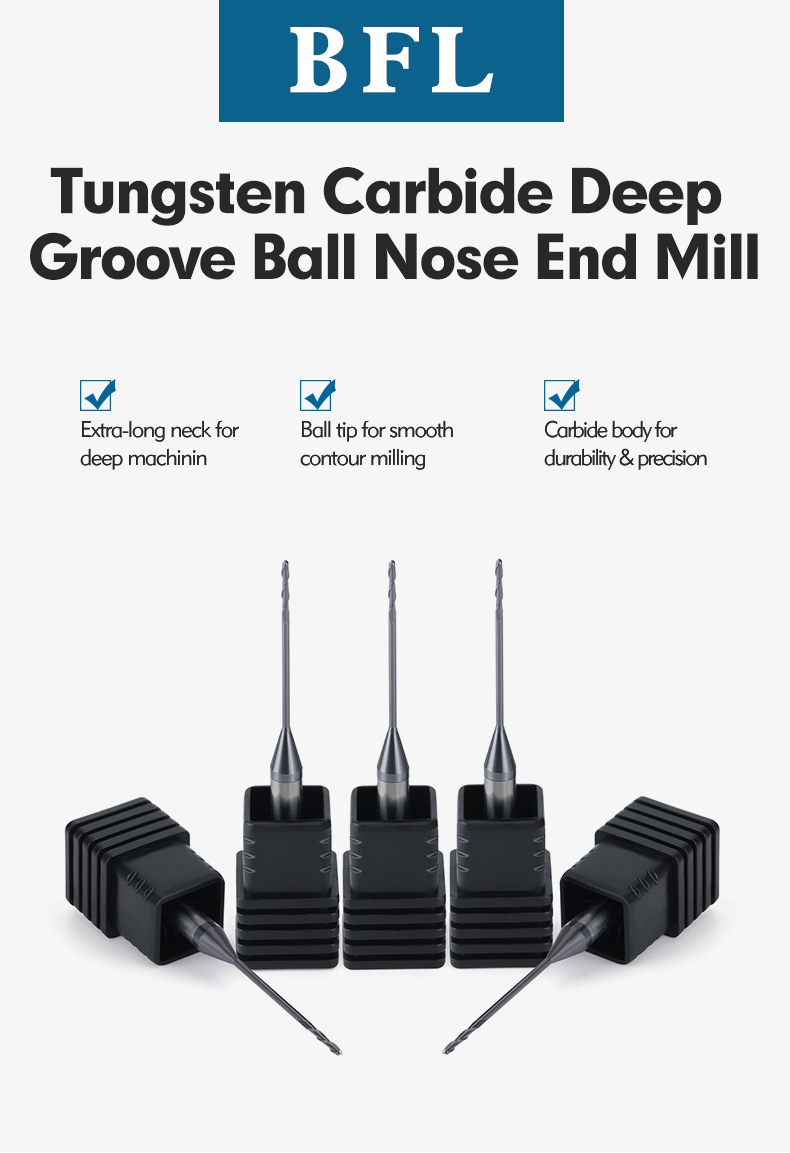 Slender Dark Deep Groove Ball Knife