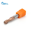 BFL Solid Carbide Ball Nose End Mill With Bronze Coating