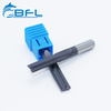 Solid Carbide 2 Flutes Straight Flute End Mill Tool For Wood