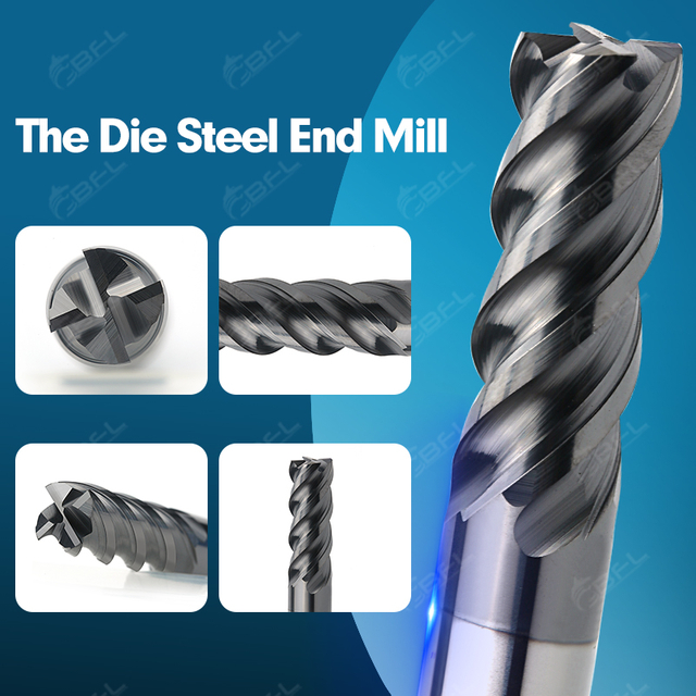 BFL Solid Carbide 4 Flute Flat End Mill Factory price