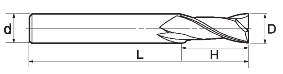 Black Coated Small Path Flat Knife