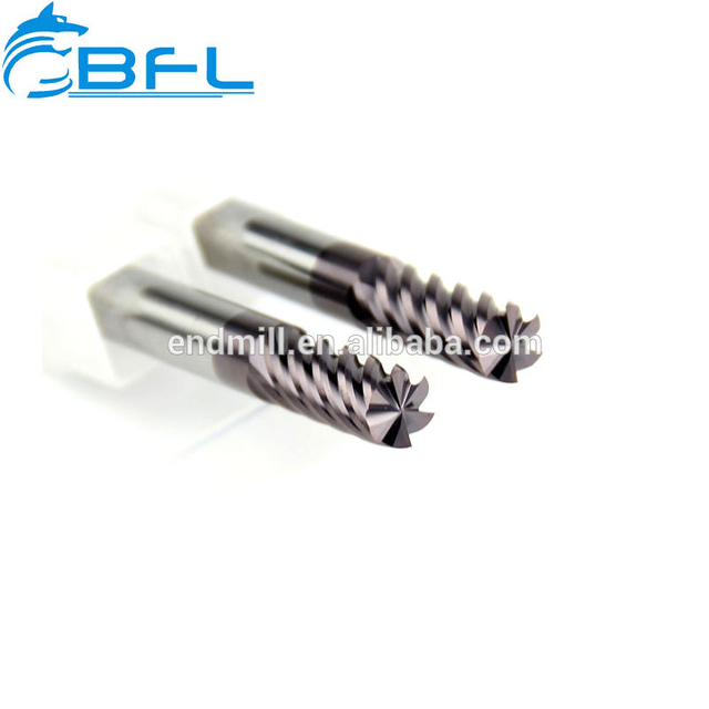 BFL Solid Carbide 6 Flute Finishing Endmill, Coating