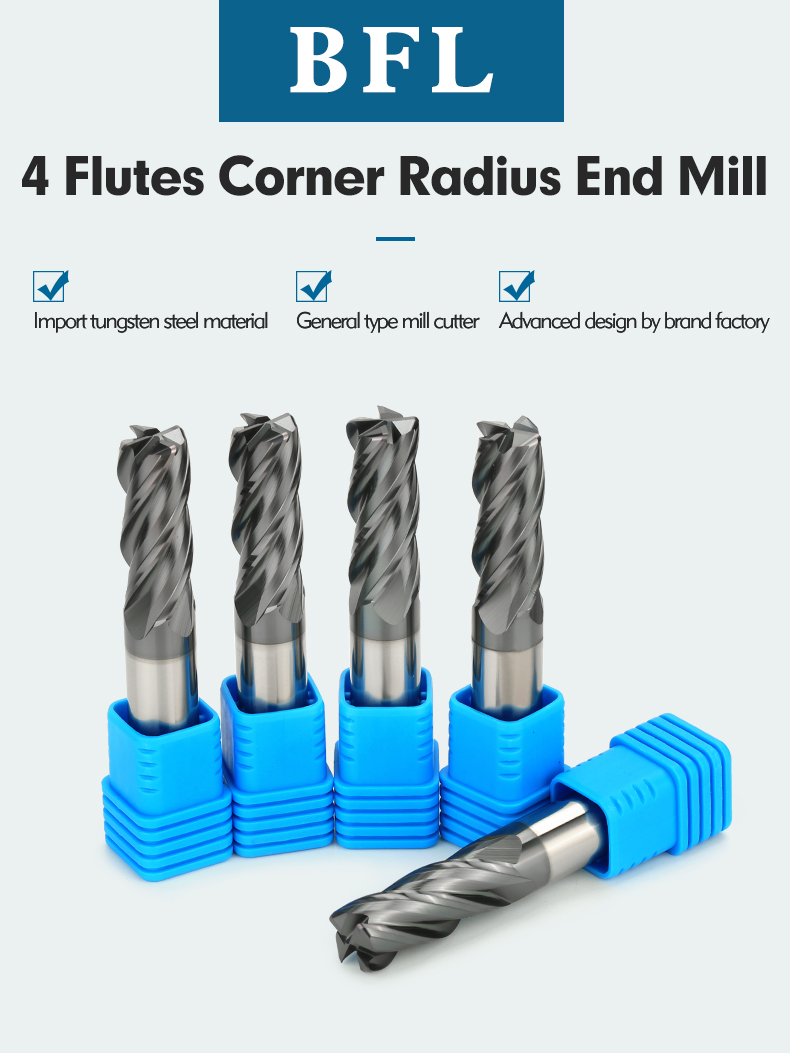 High Precision Solid Carbide Round Nose Knife