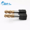 BFL 4 Flutes Solid Carbide Ball Nose Milling Cutter, TiSiN