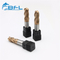 BFL Tungsten Carbide 4 Flute Ball Nose End Mill, TiSiN Coating