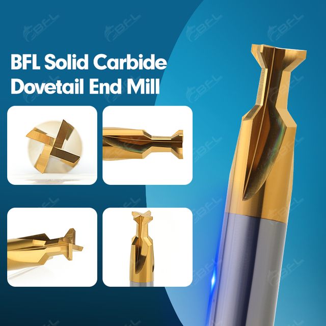 BFL Solid Carbide V-Bit dovetail End Mill Factory Price