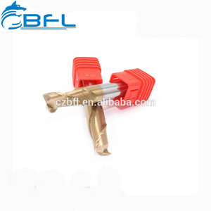 BFL Solid Carbide 2 Flute Corner Radius End Mill, TiSiN