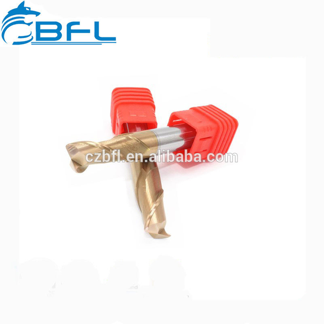 BFL Solid Carbide 2 Flute Corner Radius End Mill, TiSiN