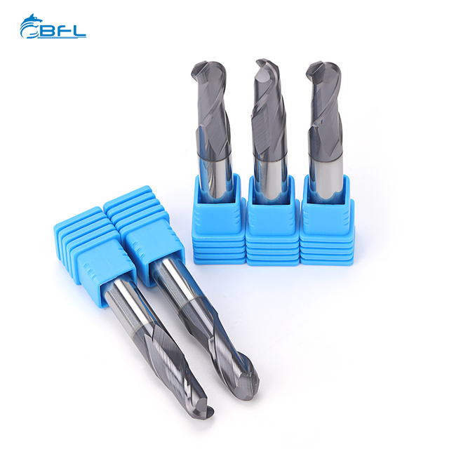 BFL Soid Carbide 2 Flue Ball Nose End Mill