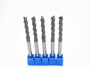 BFL Tungsten Carbide 2 Flute Endmill With DLC Coating For Aluminum