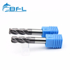 BFL Solid Carbide 4 Flute Corer Radius Endmill, AlTiN Coating For Metal
