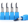 BFL Solid Carbide High Precision Single Flute Carving End Mill 